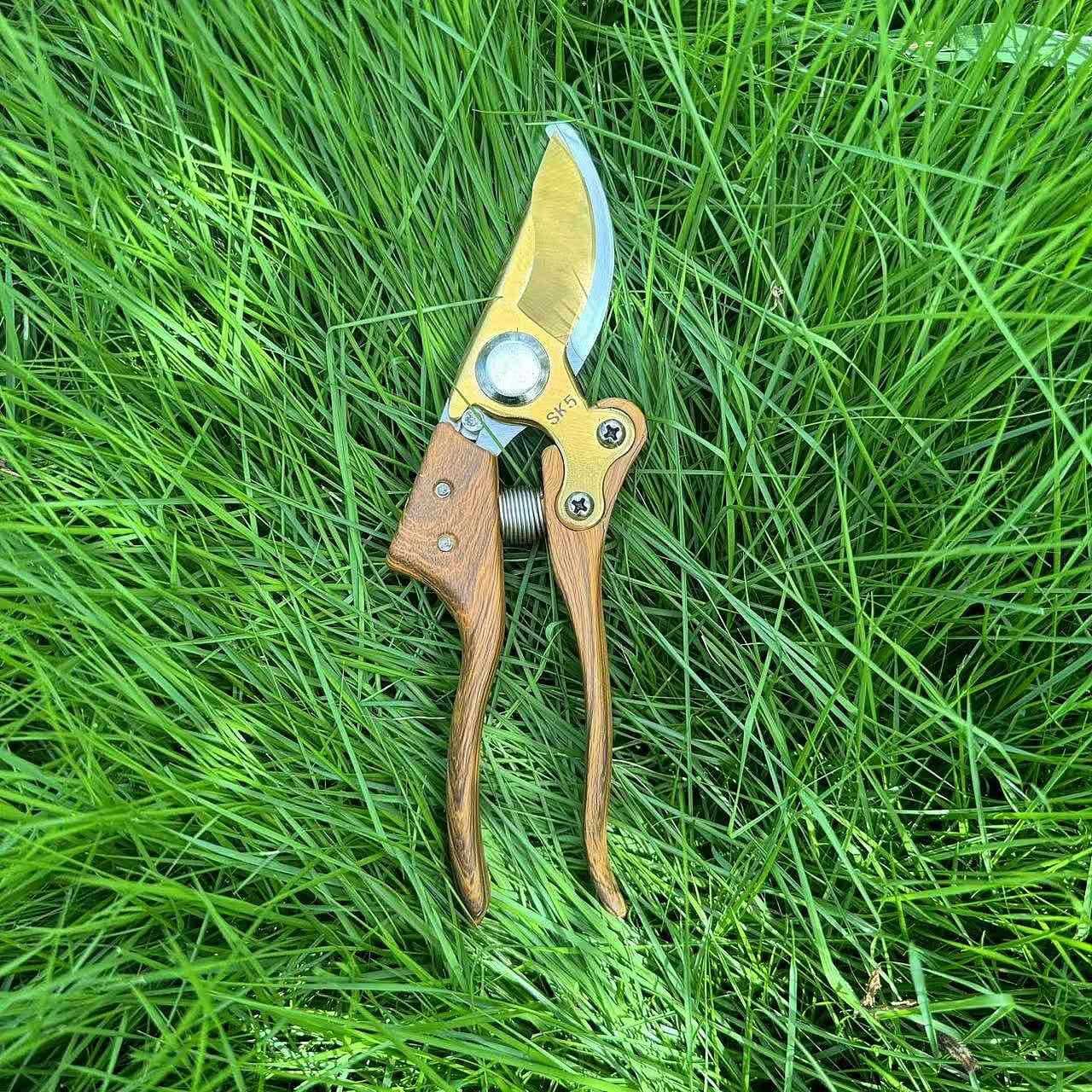 SK5 Pruning Shears Stainless Steel Strong Gardening Pruning Tree Branch Fruit Tree Garden Bonsai Flower Branch Scissors Tool