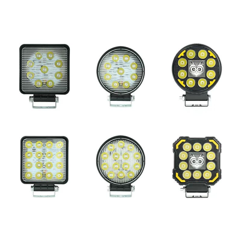 Truck Modified External Work Light, Forklift External 27W Work Light, Car LED Spotlight, Tractor Inspection Light, Forklift Light