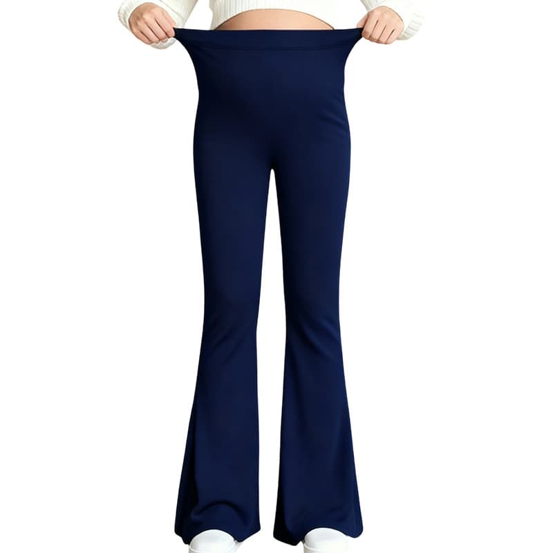 Cross-Border New Maternity Leggings, Tight Yoga Pants, Flared Pants, High-Waist Support, Outer Wear for Fall/Winter New Arrivals