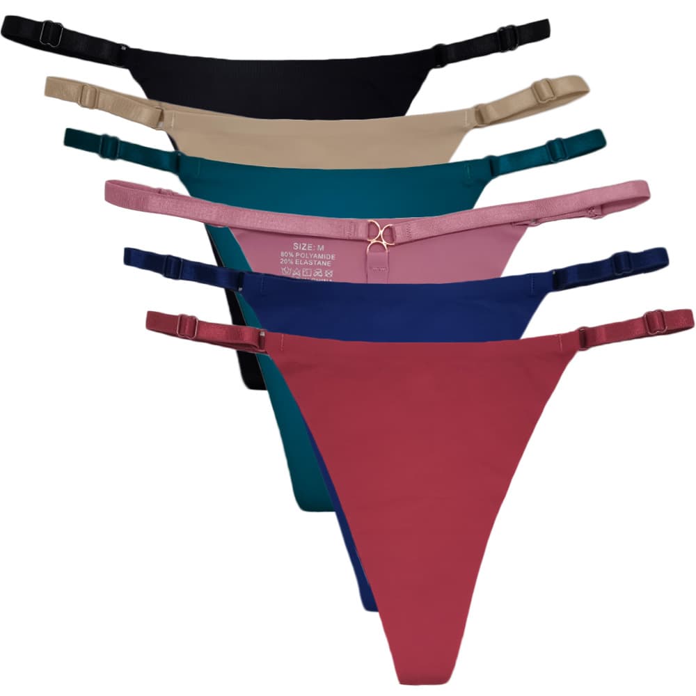 European and American cross-border Amazon foreign trade thong seamless underwear women's quick-drying low-rise sexy thong wholesale