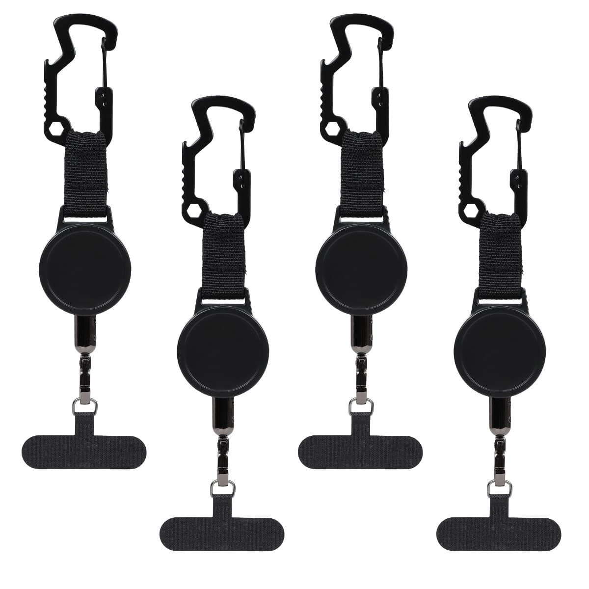 Foreign trade hot-selling easy-pull buckle multi-functional carabiner telescopic wire rope anti-lost backpack pendant easy-pull in stock