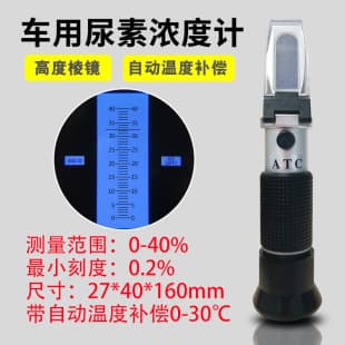 Automotive Urea Concentration Meter Freezing Point Tester Refractometer for Antifreeze Methanol Windshield Washer Fluid
