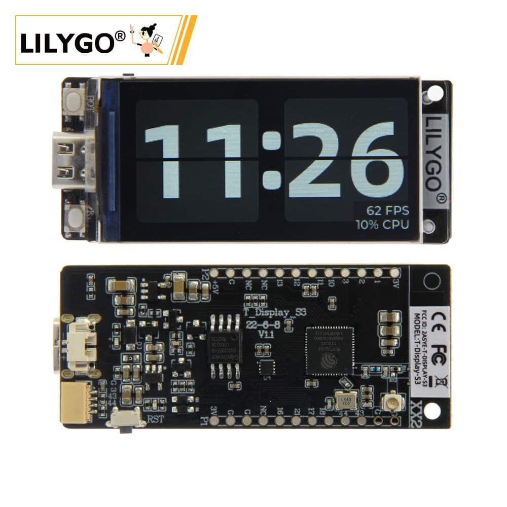 LILYGO T-Display-S3 1.9-inch LCD Display Development Board WiFi Bluetooth 5.0 Wireless Module