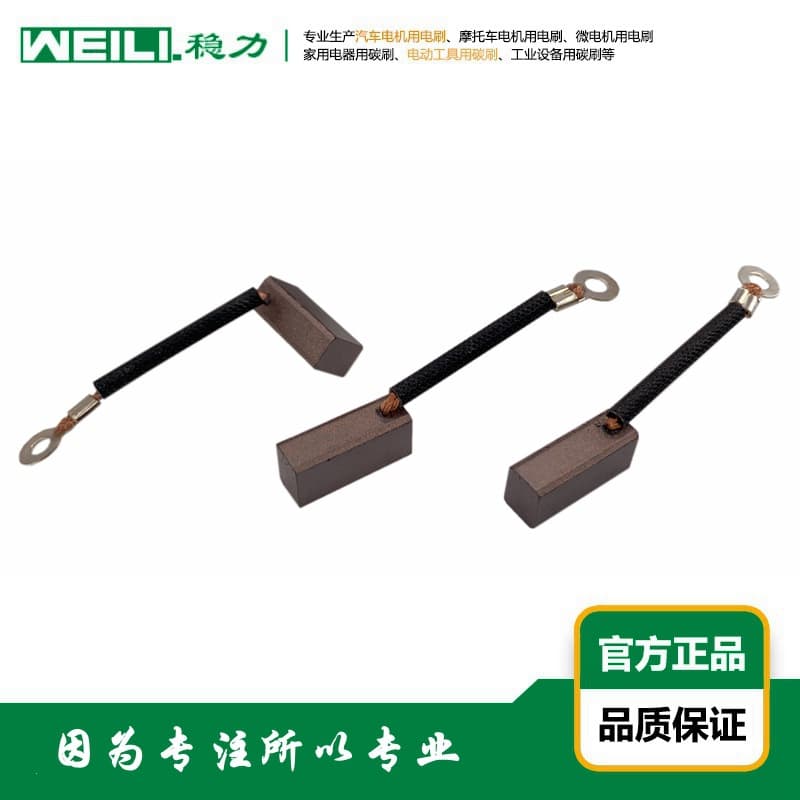 WEILI. Stable Power Supply ZQB DC Water Pump Motor Carbon Brushes, Brush Holder 6×8×18