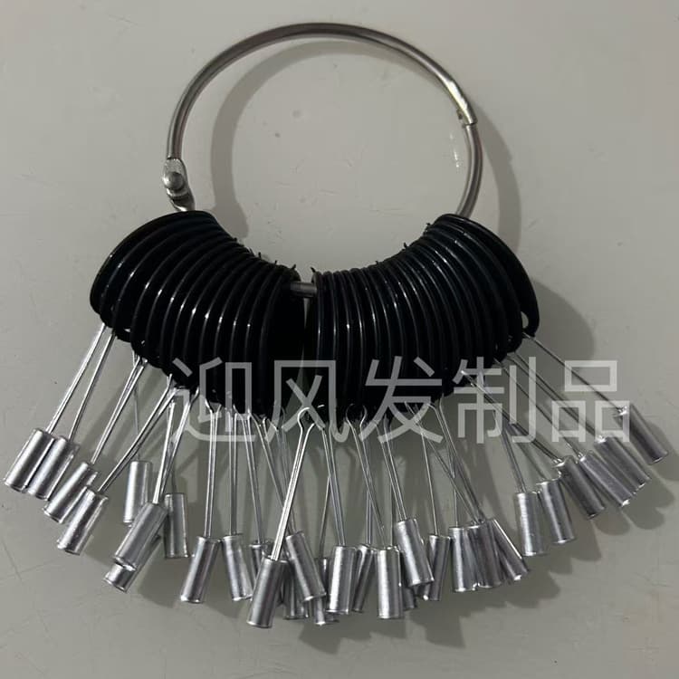 Real Hair Extension Color Swatch for Bleaching and Dyeing, Hair Strand Pendant, Hair Extension Practice Hair Strand Accessories