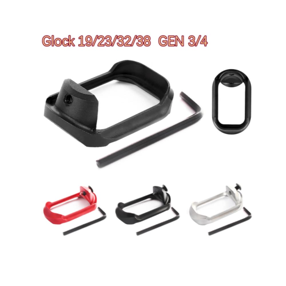 Pro Magwell for G19/23/32/38 Gen3/4 Grip, Aluminum Base