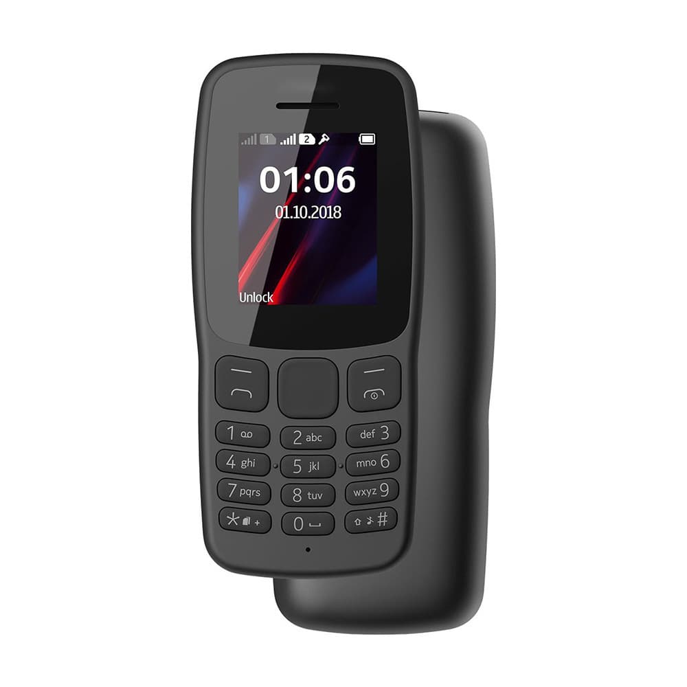 Cross-border hot-selling 106 senior phone, bar-style keypad, student mobile, ultra-long standby 2G feature phone wholesale