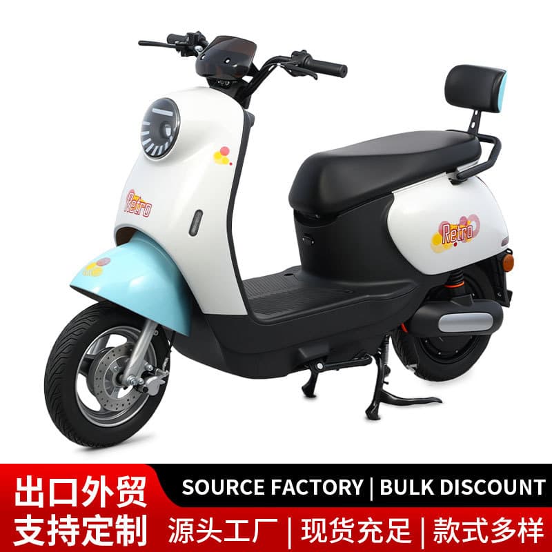 Xiaogui New Electric Motorcycle for Cross-border Trade Export Two-wheeled Electric Bicycle Wholesale Bulk