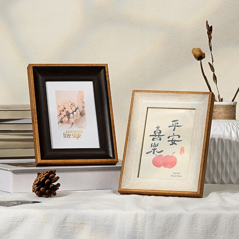 Minimalist Picture Frames Tabletop Creative American Style 10-Inch 8-Inch 7-Inch 6-Inch 5-Inch A4 Wall-Mounted Wedding Photo Frames