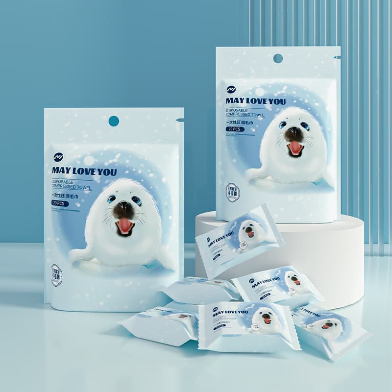 Disposable Compressed Bath Towel Thickened Pure Cotton Compressed Towel Travel Portable Facial Cleansing Towel Compressed Face Towel Wholesale