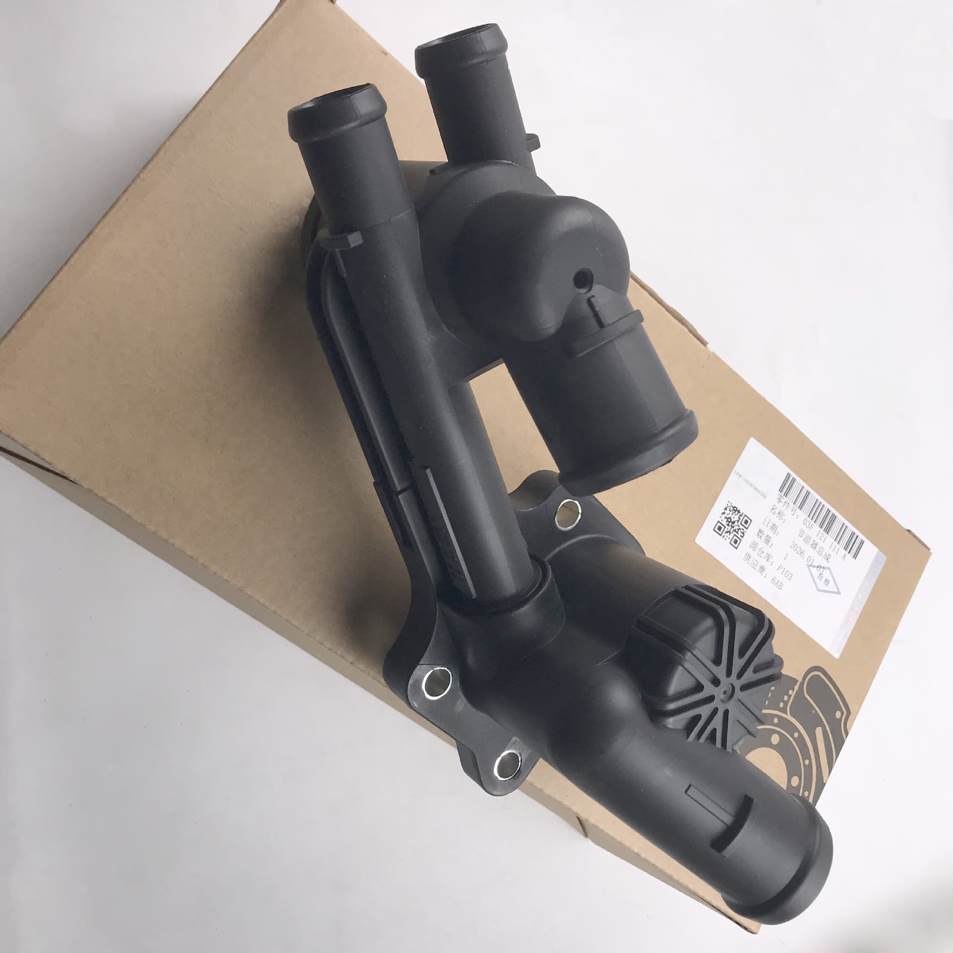 03F121111A New Coolant Thermostat Housing for Volkswagen Jetta Mk4 2010-2017