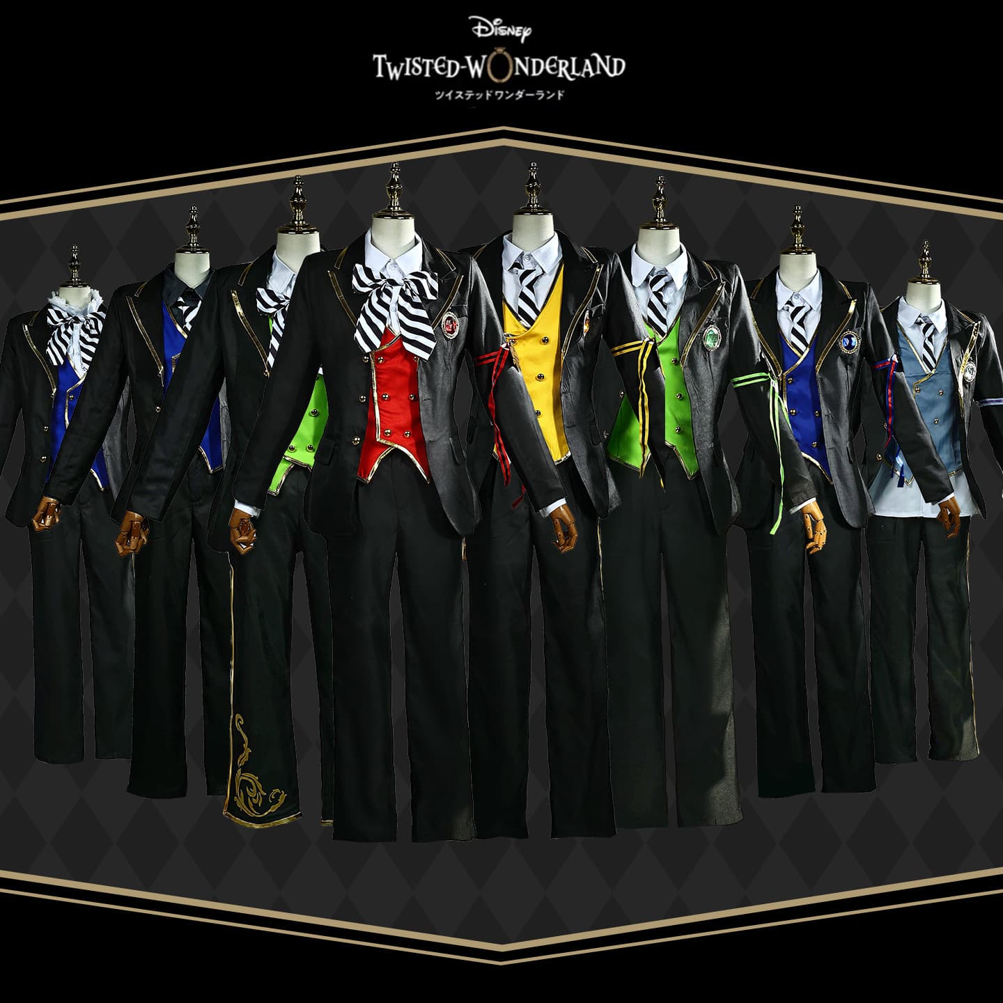 Anime Disney Twisted Wonderland Cosplay Suit Sleeping Beauty Uniform Costume Chinese Brand New Special Use Cosplay Clothing