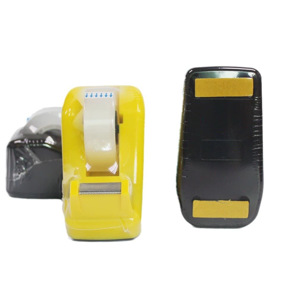In stock small stationery tape holder desktop office tape holder creative tape holder 1+1 set