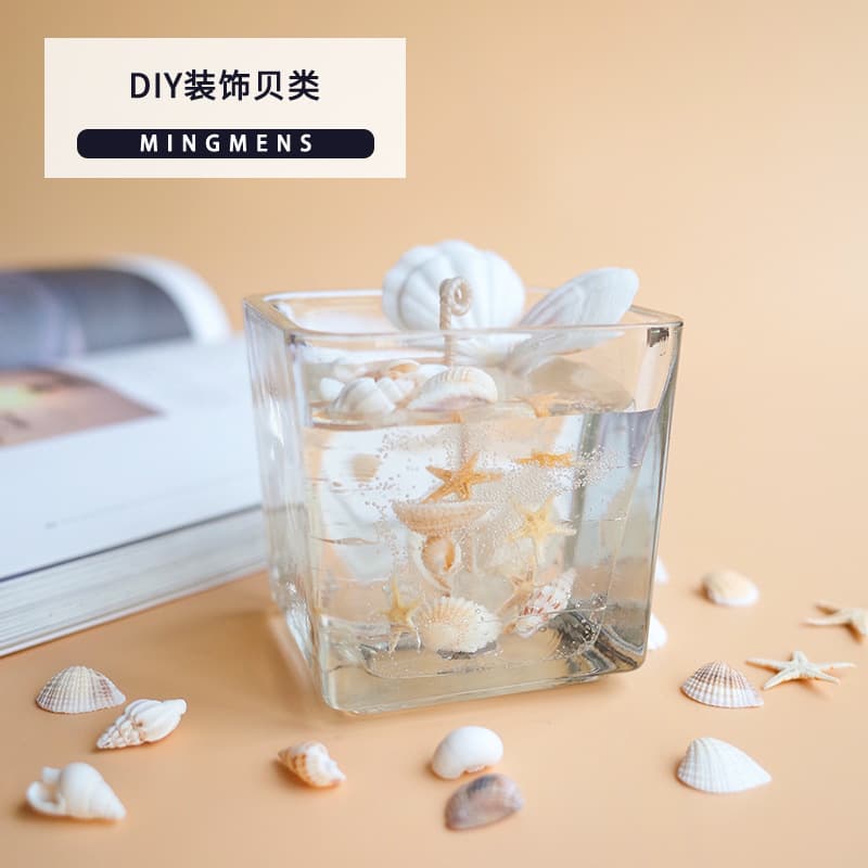 DIY Candle Decoration Shell Conch Starfish Small Seashell Handmade Jelly Wax Cup Candle Ocean Series DIY Materials