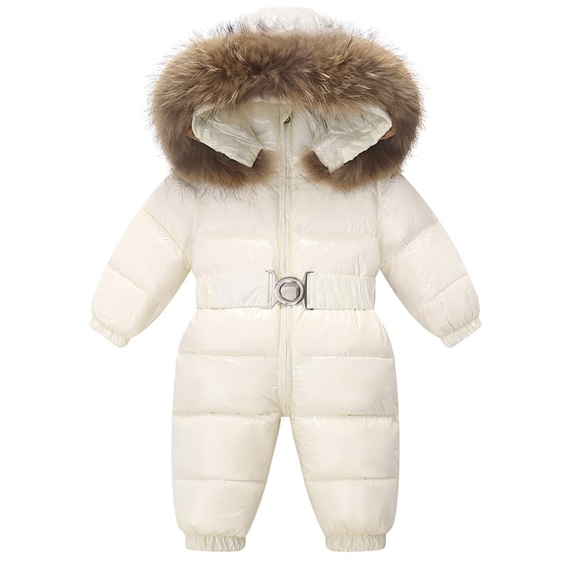 Factory direct sales winter children's down jackets for boys and girls, no-wash fabrics for boys and girls, thickened going out onesies