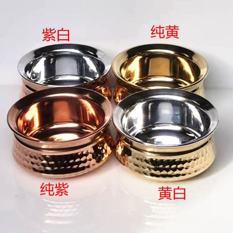 Factory Price Direct Supply, Bulk Discounts Available: Temple Buddha Offering Alloy Water Cups with Zen Cloud Patterns