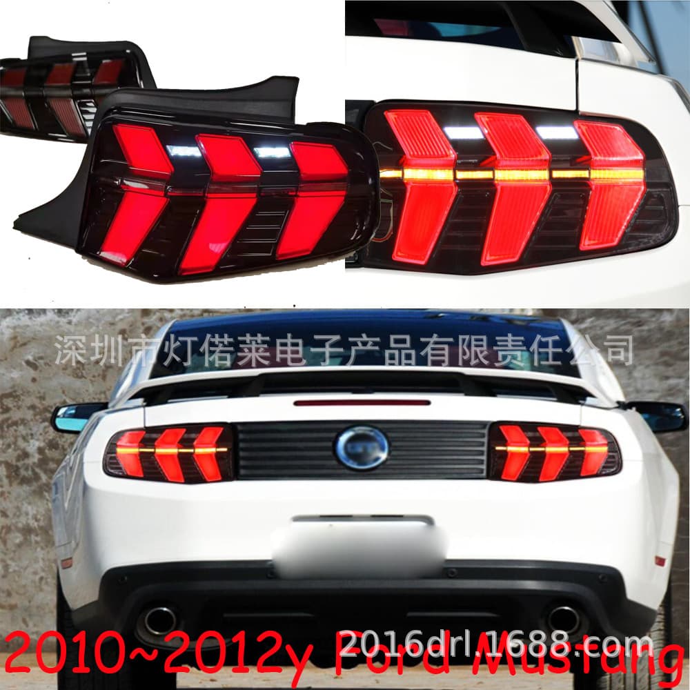 Suitable for Ford Mustang Taillight Mustang Rear Bumper Light Brake Light 2010~2014 Mustang Taillight