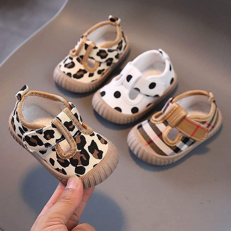 New Arrival Women's Baby Shoes Men's Baby Walking Shoes Spring Autumn Soft Bottom Breathable Princess Shoes First Generation