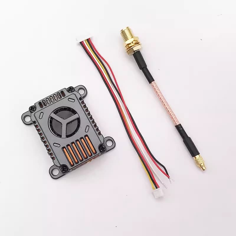 Model aircraft FPV racing drone, 5.8G high-power 3W image transmitter suitable for long-distance flight, OSD parameter tuning with fan.