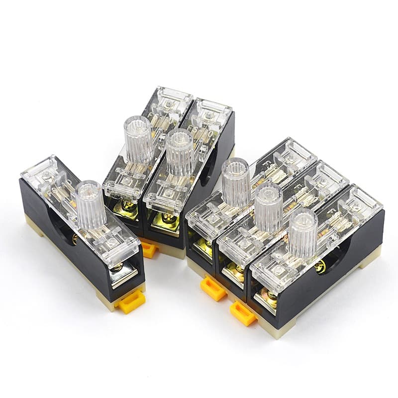 FS-101 Fuse Holder with Light, Fuse Box, 6X30, Built-in 10A, 102/03 Single/Double/Triple