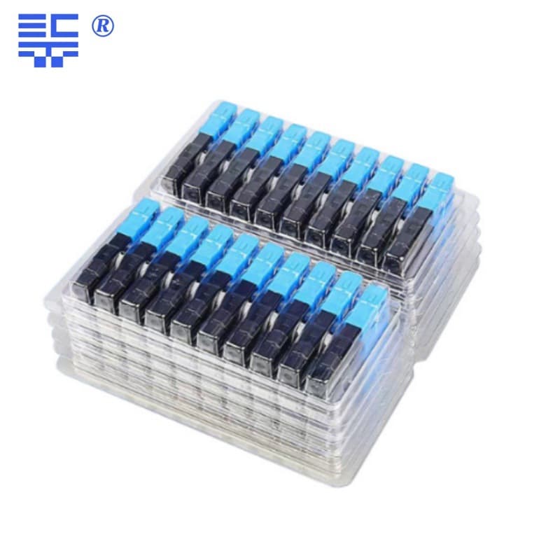 Telecommunication Grade Pre-embedded Quick Connector Ftth Fiber Home Tool Sc Cold Connector Digital Computer/fiber Equipment