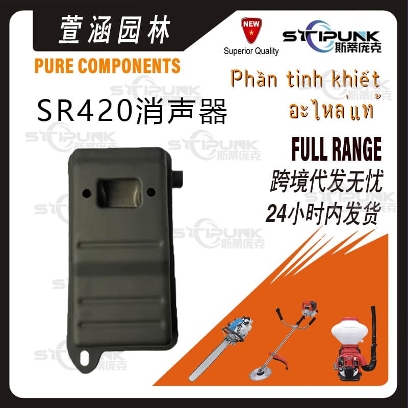 Compatible with Stihl BR420 Muffler BR340 BR380 4203 140 0602 SR420 Muffler