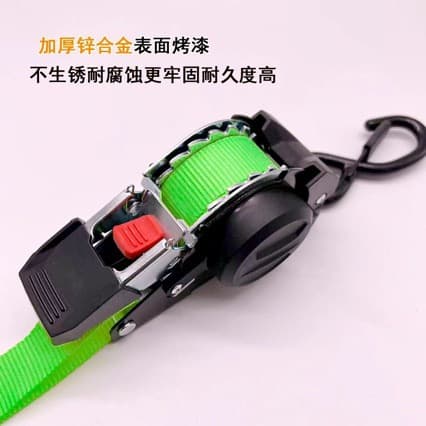 Amazon Best Seller Auto Retractable Ratchet Tie-Down Straps Luggage Rope Motorcycle Straps Securing Tightening Straps