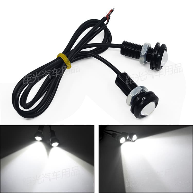 18mm LED Eagle Eye Light Screw Light Reverse Light Motorcycle Light Modification Light Balance Car