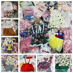 PatPat kids sets cross-border e-commerce hot sale brand boys and girls mixed style sets wholesale direct sales