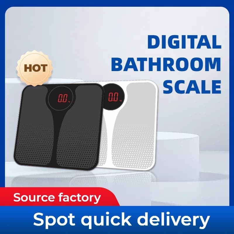Black & White Electronic Human Body Weight Scale, Wholesale
