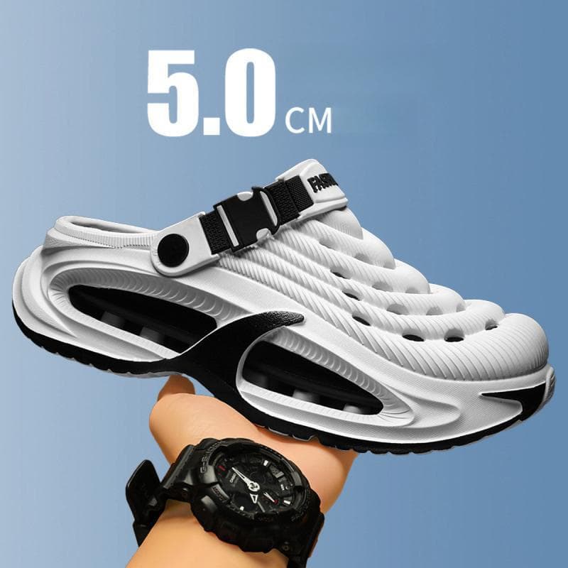 Cross-border Clog Shoes for Men, Slip-On Closed-Toe 2026 Spring New Arrival Beach Sandals, Foreign Trade Quality One-Bar Shoes