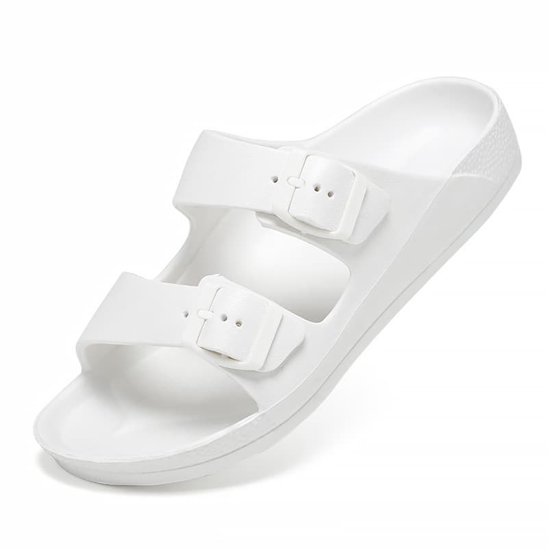 In Stock 2024 Summer 46 Men's Clog Shoes Lightweight Large Size Open-Toe Sandals Outdoor Two-Way Beach Sandals