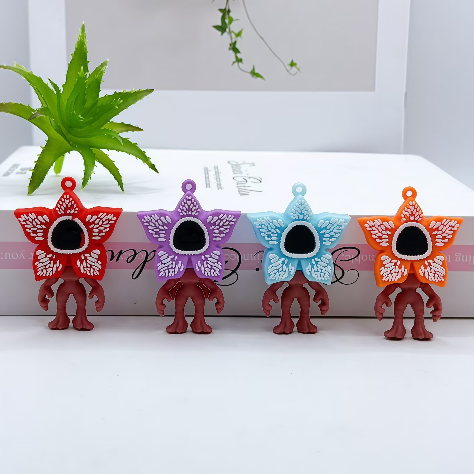 Cartoon Stranger Things Piranha Keychain Pendant Peripheral Blind Box Doll Small Doll Wholesale