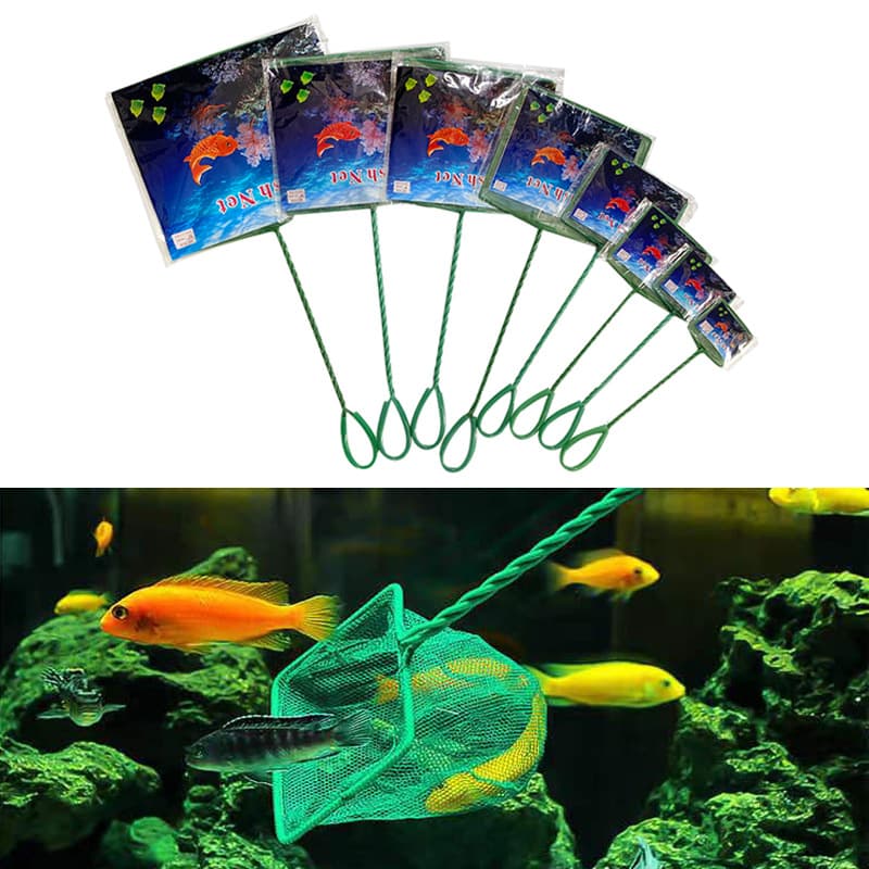 Factory Direct Three-Wire Fish Net Aquarium Fish Tank Net Scoop Net Fishing Net Ornamental Fish Net