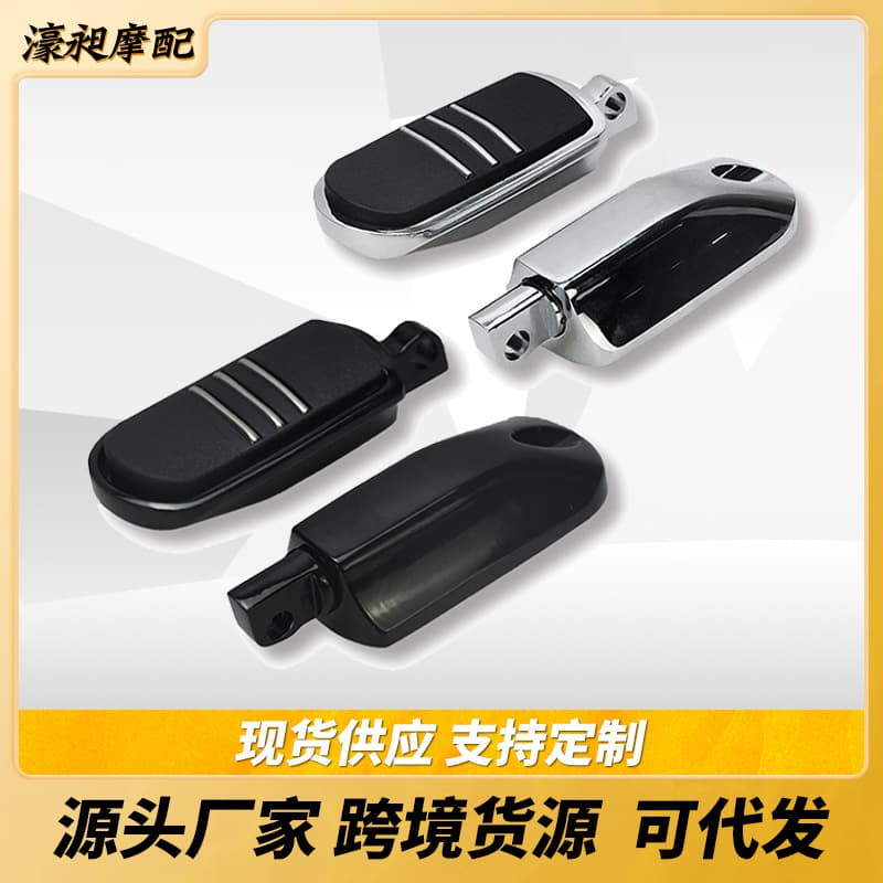 Motorcycle Modification Accessories Front and Rear Universal Modified Foot Pegs Harley 883 Foot Pegs Harley Foot Pegs Fat Boy Chrome Plated Foot Pegs