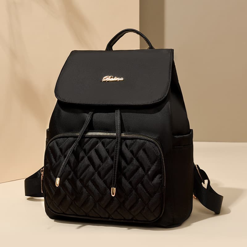 Women's Backpack 2025 New Style Fashion School Bag Casual Oxford Cloth Bag Cross-border Large Capacity Student Travel Backpack Trendy