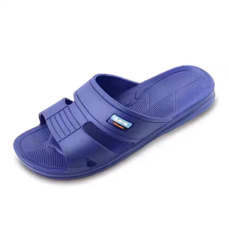 Xibujia Men's Summer Slippers, Non-Slip and Wear-Resistant for Bathroom, Inflatable Shoes, Soft Sole Plastic Men's Slippers Wholesale