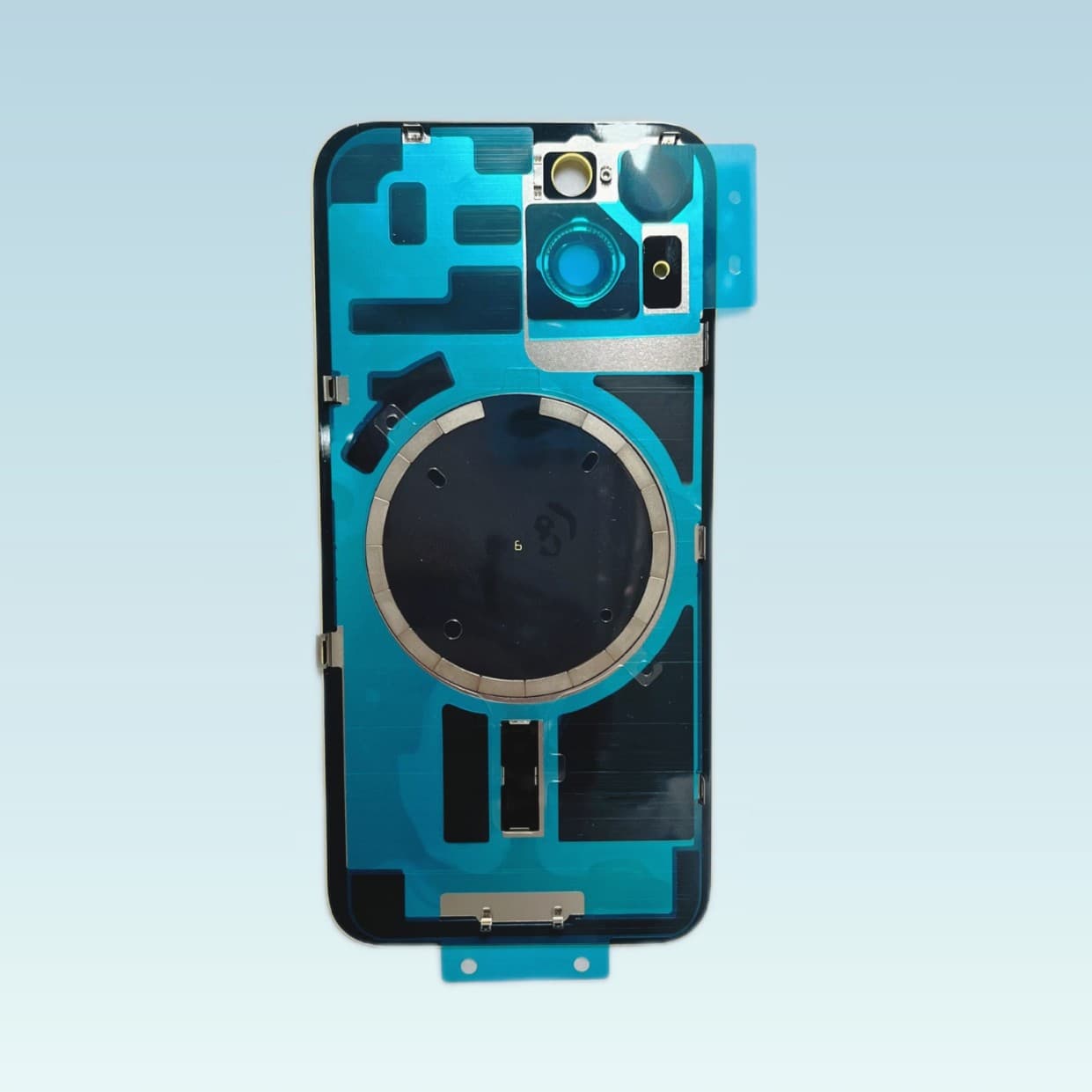 Compatible with Apple iPhone 14 15PLUS 16PROMAX with Stand, Magnetic, Back Glass Cover