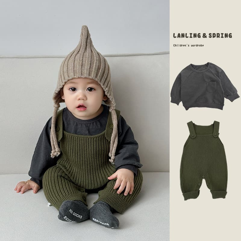 New Spring Baby Romper, Trendy Knitted Overalls for Boys and Girls, Fall Infant Crawling Jumpsuit for Small Months