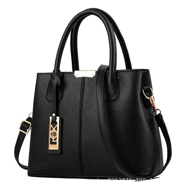 New Wholesale Middle-aged Women's Bag Mother's Bag Cross-border Fashion Handbag Large Capacity Stylish Middle-aged and Elderly Single Shoulder Crossbody Bag