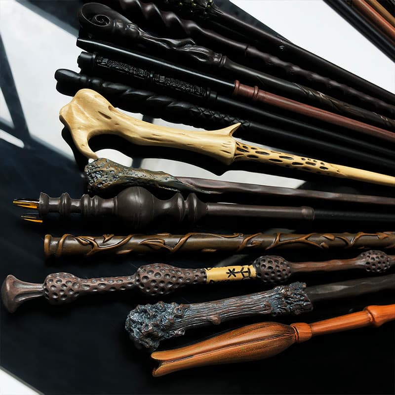 Manufacturer wholesale Harry wand Malfoy Lucius magic wand toy metal core wand Halloween magic wand