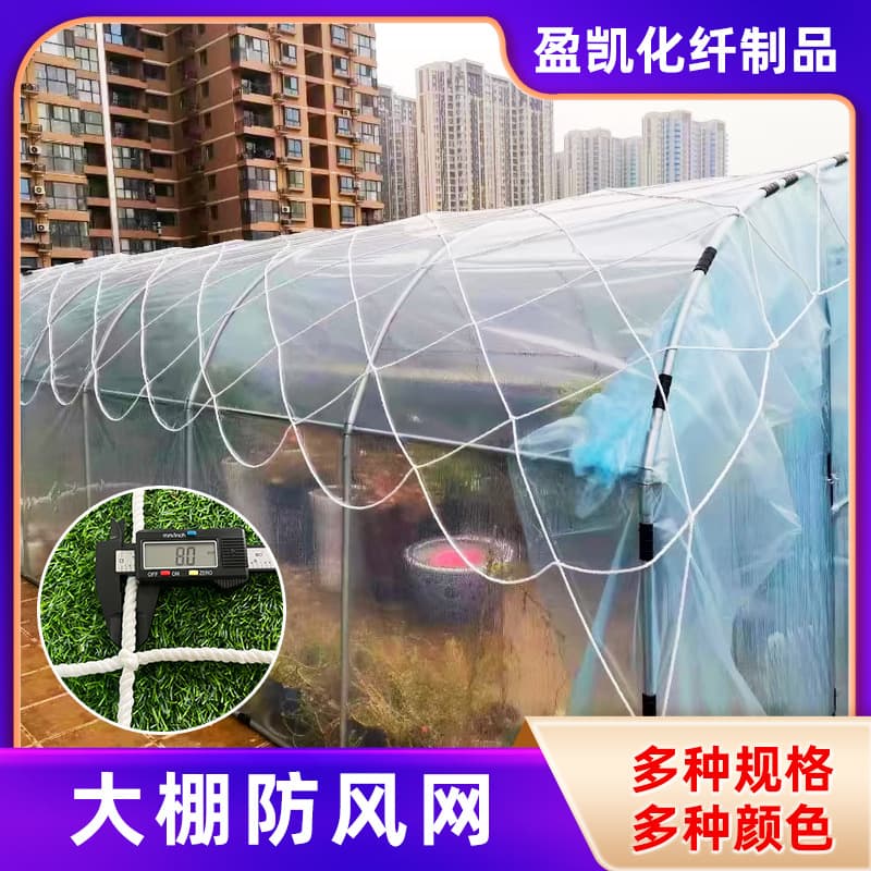 Nylon windbreak netting for greenhouses, large-hole agricultural planting greenhouse windbreak netting
