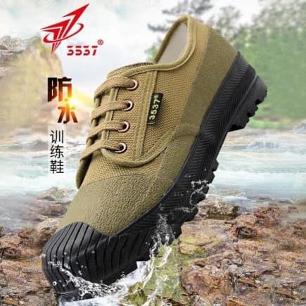 Jihua 3537 New Style Liberation Shoes Men's Low-top Training Shoes Anti-slip Outdoor Hiking Shoes Construction Site Wear-resistant Special Pioneer
