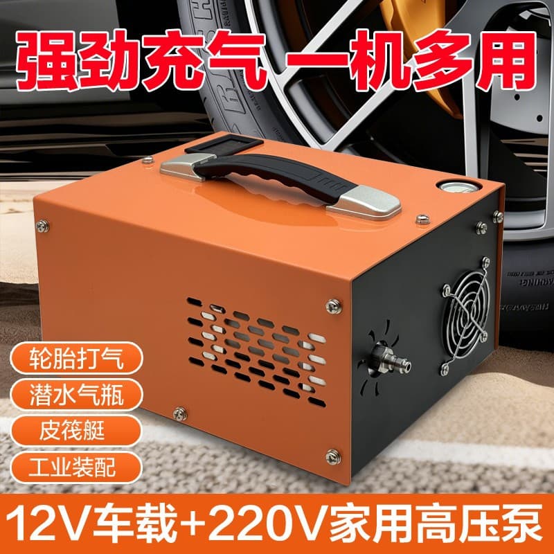 Cross-border Hot-selling Car 12V Electric High-pressure Air Pump 30mpa Compressor Diving Breathing Pump 4500psi