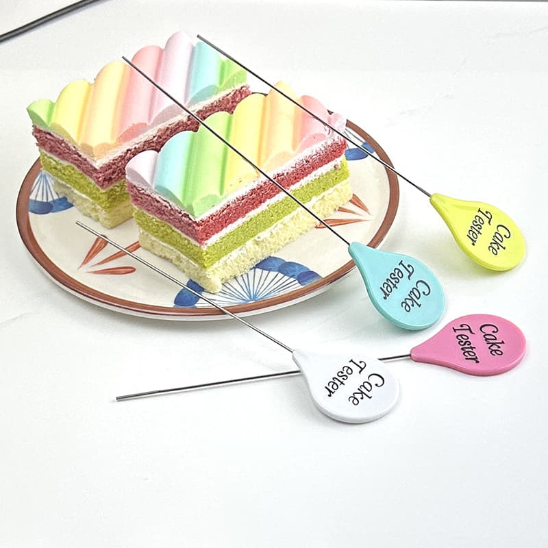 Baking DIY Tool Stainless Steel Cake Tester Needle Thermometer Probe Cake Cookie Doneness Tester