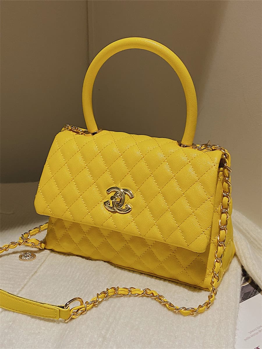 Lady's Handbag Cross-border Women's Bag 2026 New European and American Fashion Shoulder Crossbody Diamond Quilted Chain Small Square Bag