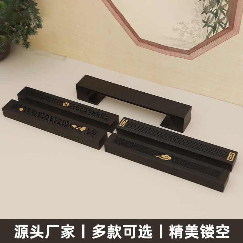 Incense Box Aromatherapy Retro Hollow Type Incense Box Nanzhu Wooden Hollow Incense Box Wholesale Sandalwood Aromatherapy Furnace