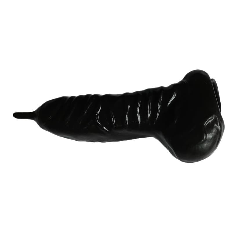 Multi-Spec EU/US Men's JJ Sleeve Hollow Sleeve Patent Leather Bondage Natural Latex Sleeve Realistic Dildo Sleeve Manufacturer