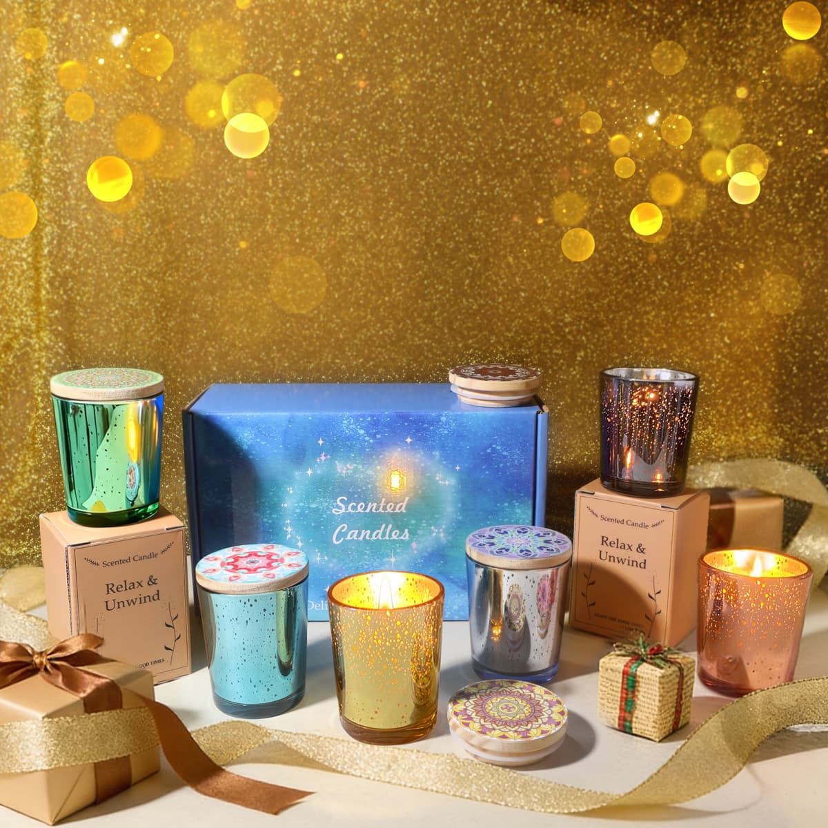 Cross-Border Aromatherapy Candles, Starry Sky Cup Candles, Scented Candles, DIY Romantic Incense, Birthday Gifts, Manufacturer Wholesale