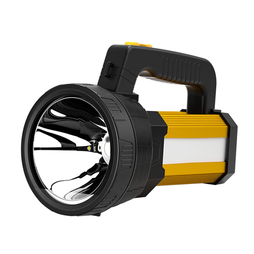 Cross-border Convenient Charging Emergency Illumination Flashlight Outdoor Lighting Camping Lamp Patrol Firefighting Flood Control Long Throw Searchlight
